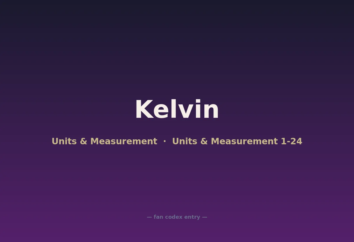 Kelvin